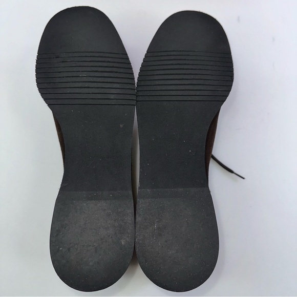 Salvatore Ferragamo Women’s Brown Suede Atto Oxford Dress Shoes 7.5 - Picture 9 of 10